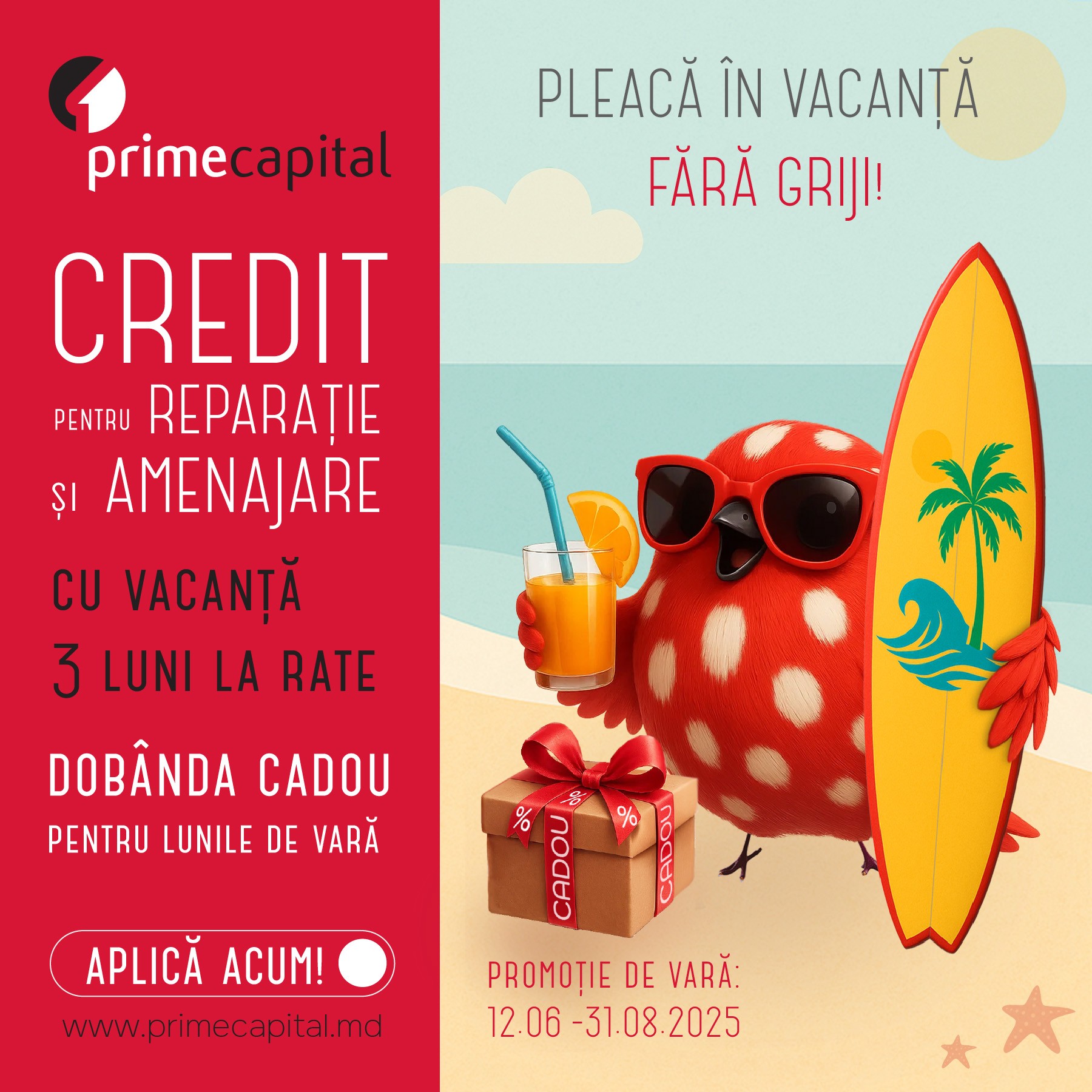 PROMOȚIE DE VARĂ LA CREDITUL PENTRU REPARAȚIE ȘI AMENAJARE!
